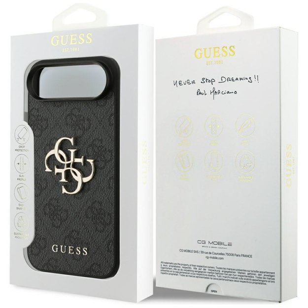 Guess 4G Big Logo Case for iPhone 17 Air - Black 7