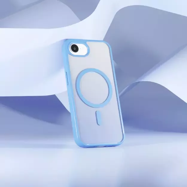 Puro Cover in TPU  GRADIENT  with Magsafe and gradient effect for iPhone 16E, blue 6