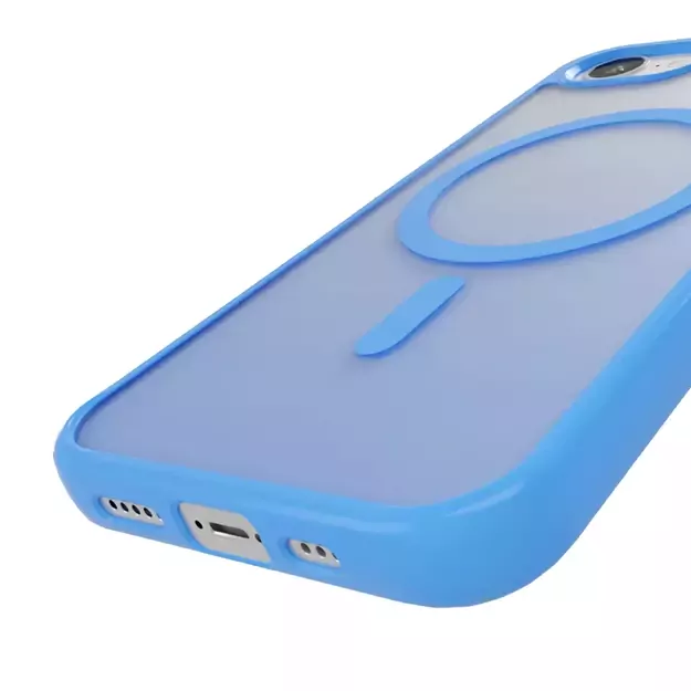 Puro Cover in TPU  GRADIENT  with Magsafe and gradient effect for iPhone 16E, blue 8