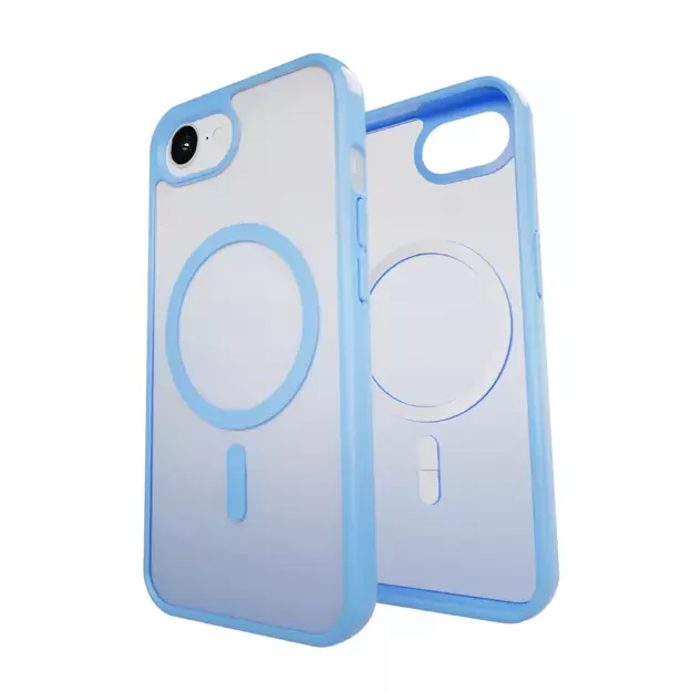 Puro Cover in TPU  GRADIENT  with Magsafe and gradient effect for iPhone 16E, blue 9