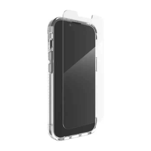 ZAGG Luxe Bundle Case for iPhone 16e (2025) / 15 / 14 / 13 - Transparent 3