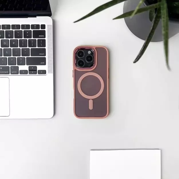 Glitter Case with MagSafe for iPhone 16e - Pink 8