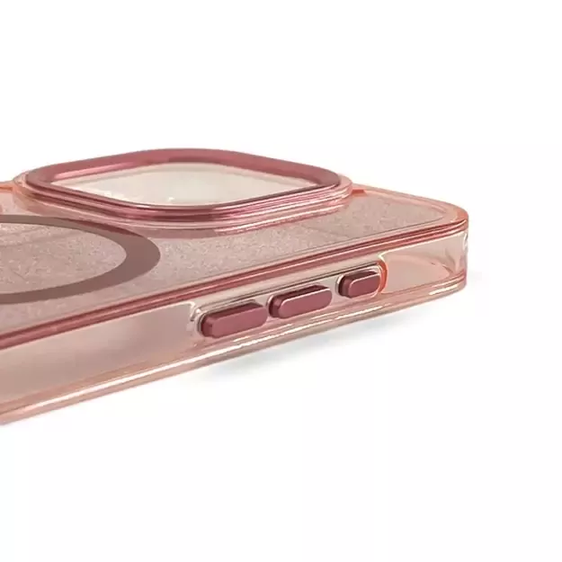 Glitter Case with MagSafe for iPhone 16e - Pink 6
