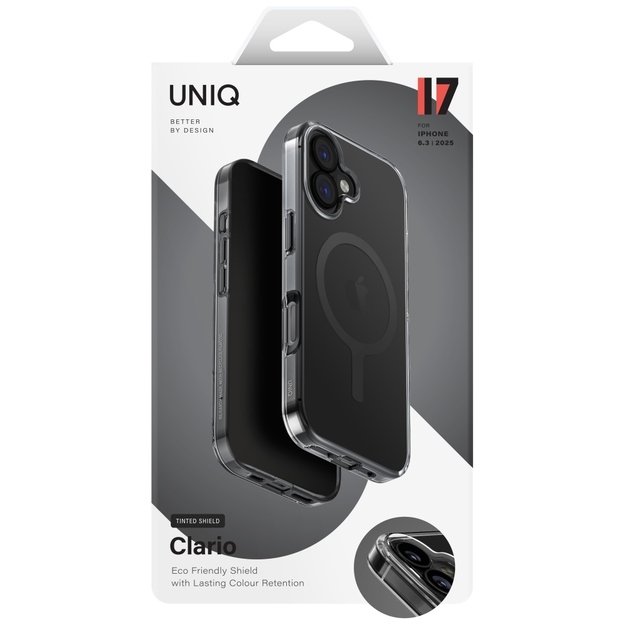 Uniq Clario Magclick Charging Case for iPhone 17 - Black 4
