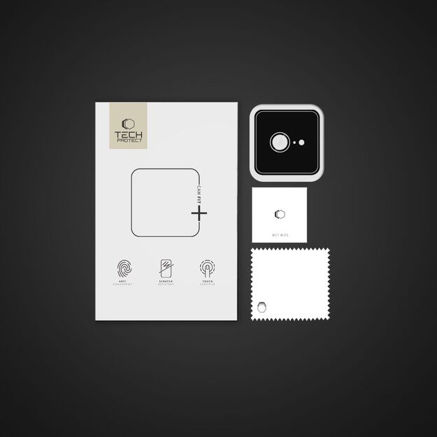 Tech-Protect Camring Fit+ Lens Cover for iPhone 16e - Clear 3