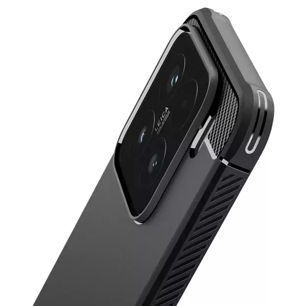 Spigen Rugged Armor case for Xiaomi 15 - matte black 21