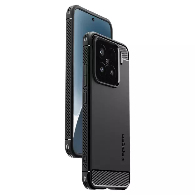 Spigen Rugged Armor case for Xiaomi 15 - matte black 22