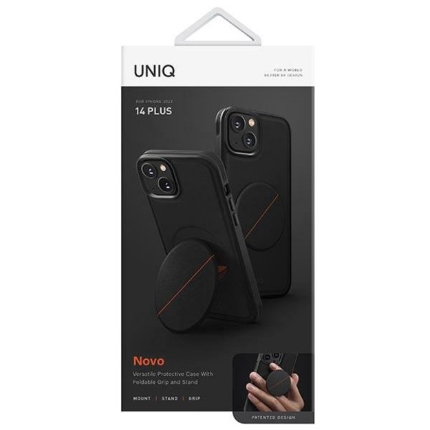 Uniq Novo Case for iPhone 14 Plus / 15 Plus - Black 6