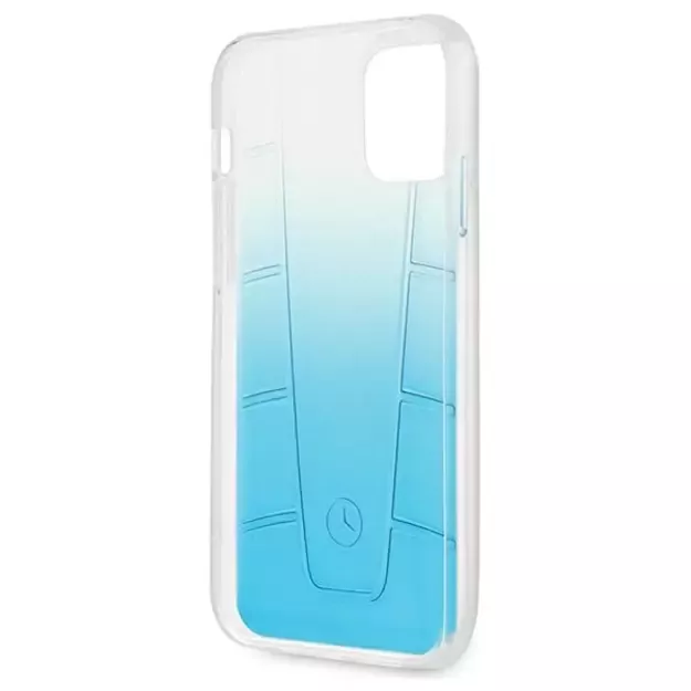Mercedes MEHCP12MCLGBL iPhone 12/12 Pro 6,1  niebieski/blue hardcase Transparent Line 11