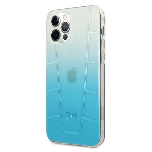 Mercedes MEHCP12MCLGBL iPhone 12/12 Pro 6,1  niebieski/blue hardcase Transparent Line 1