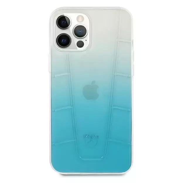Mercedes MEHCP12MCLGBL iPhone 12/12 Pro 6,1  niebieski/blue hardcase Transparent Line 8