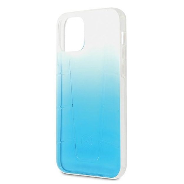 Mercedes MEHCP12MCLGBL iPhone 12/12 Pro 6,1  niebieski/blue hardcase Transparent Line 4