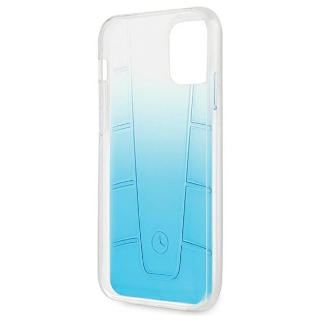 Mercedes MEHCP12MCLGBL iPhone 12/12 Pro 6,1  niebieski/blue hardcase Transparent Line 5