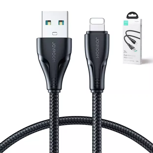 Joyroom Surpass Series A11 USB-A / Lightning 2.4A Cable 1.2 m - Black 21