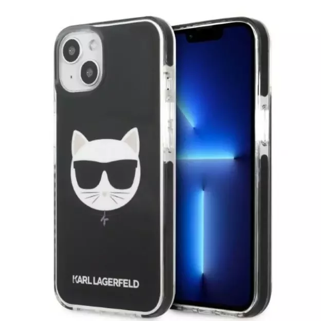 Karl Lagerfeld KLHCP13STPECK iPhone 13 mini 5.4&quot  hardcase black/black Choupette Head