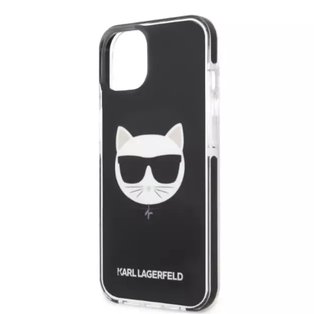 Karl Lagerfeld KLHCP13STPECK iPhone 13 mini 5.4&quot  hardcase black/black Choupette Head 5