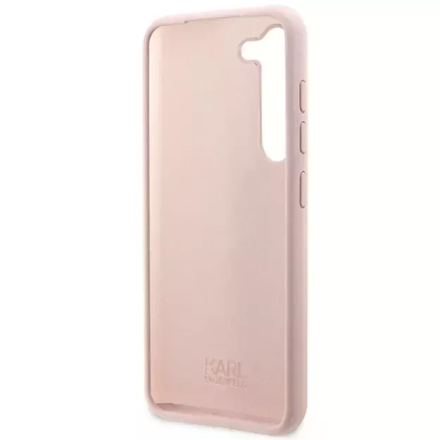 Karl Lagerfeld KLHCS23MSNIKBCP S23+ S916 hardcase pink/pink Silicone Ikonik 13