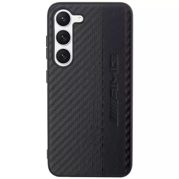 AMG AMHCS23MBLSCA S23+ S916 black/black hardcase Carbon Stripe&amp Embossed 2