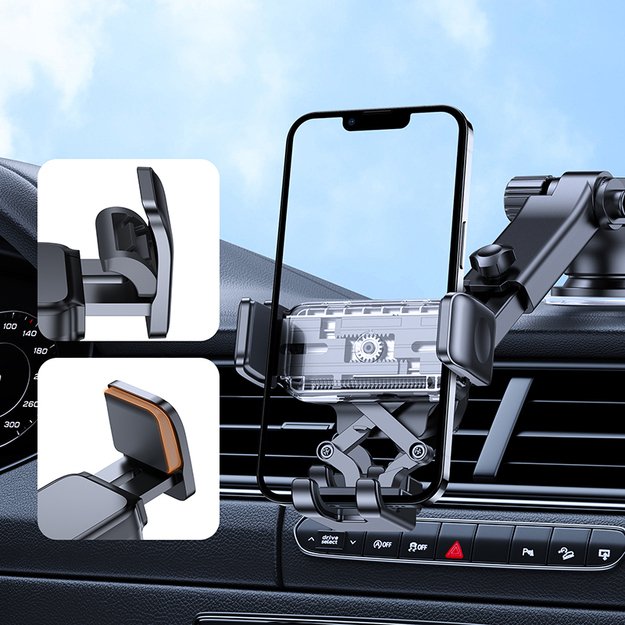 Joyroom Car Dashboard Smartphone Holder Black (JR-ZS283) 7