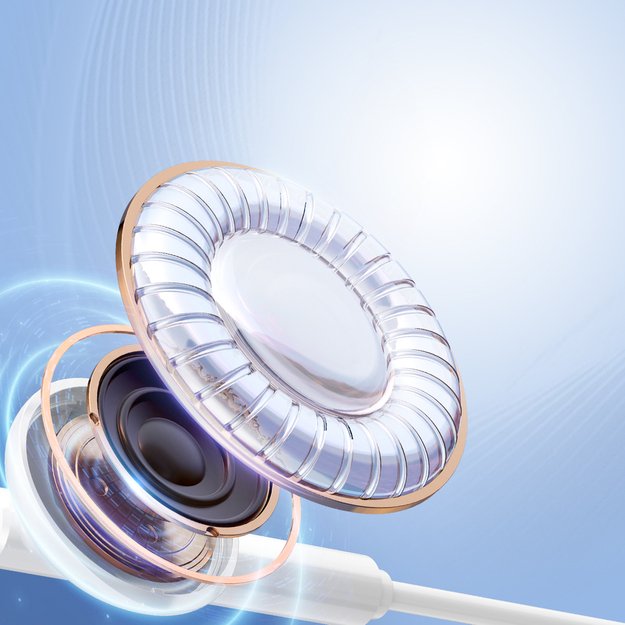 Joyroom JR-EC05 USB-C in-ear headphones - white 8