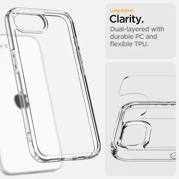 Spigen Ultra Hybrid iPhone 16e Case - Clear 24