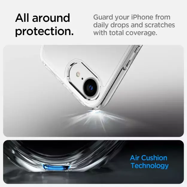 Spigen Ultra Hybrid iPhone 16e Case - Clear 25