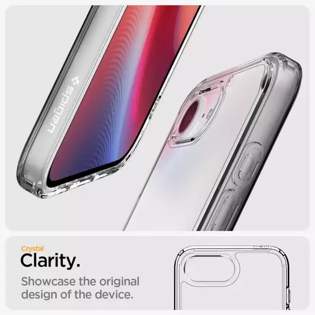 Spigen Ultra Hybrid iPhone 16e Case - Clear 23