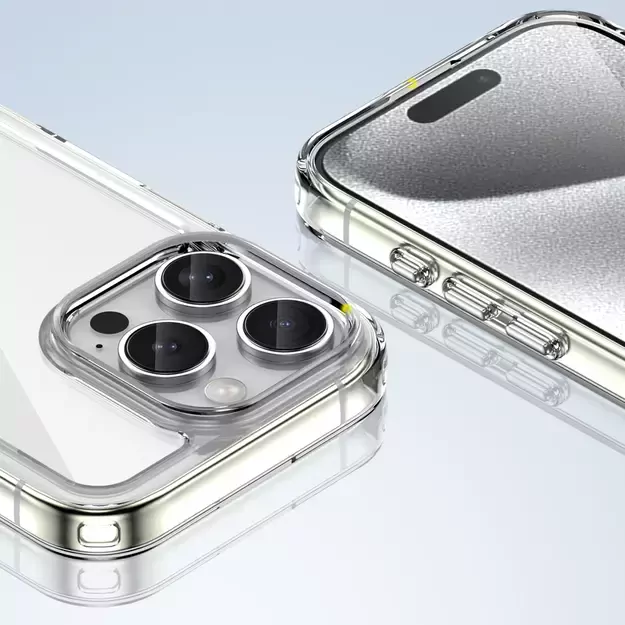 Outer Space Case for iPhone 16e Flexible Frame Cover - Clear 5