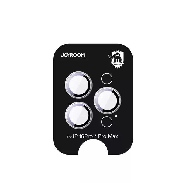 Joyroom JR-MFY0261 Glass Screen Protector for iPhone 16 Pro/16 Pro Max Lenses - Silver