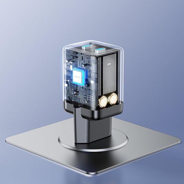 Ładowarka sieciowa Joyroom JR-TCG17 45W 2 x- USB-C (wtyczka EU) - czarna 2