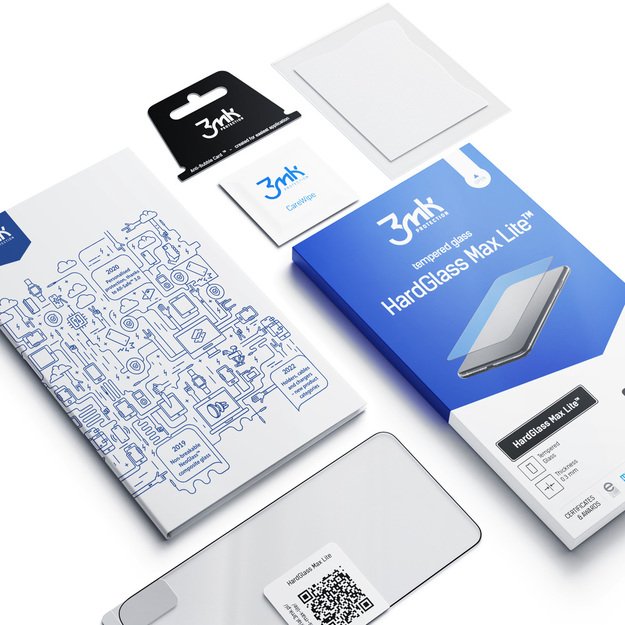 Tempered glass for Xiaomi Redmi Note 12 Pro 9H from the 3mk HardGlass Lite series 6