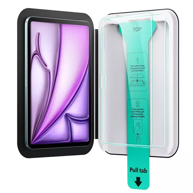 ESR UltraFit Tempered Glass 2-pack for iPad Air 13&quot  1 / 2 (2024 / 2025) 11