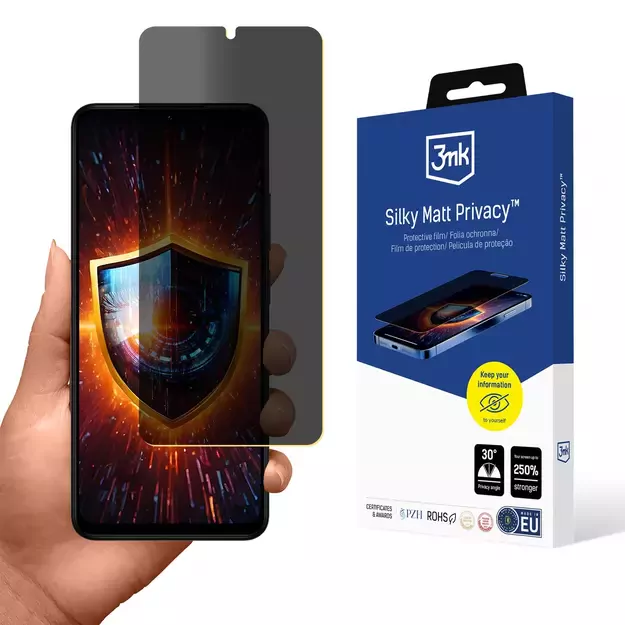 Privacy Screen Protector 3mk Silky Matt Privacy for Xiaomi Redmi A5 4G