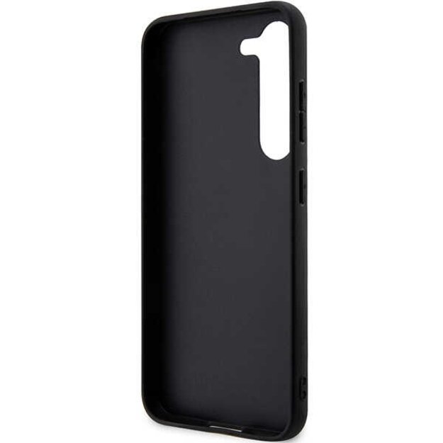 Karl Lagerfeld KLHCS23MSAKLHPK S23+ S916 hardcase black/black Saffiano Mono Metal Logo 6