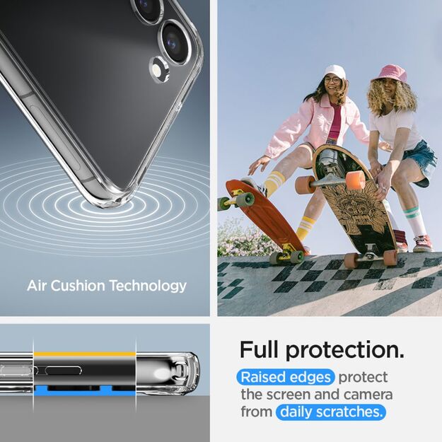 Spigen Ultra Hybrid Case for Samsung Galaxy S23 - Clear 23