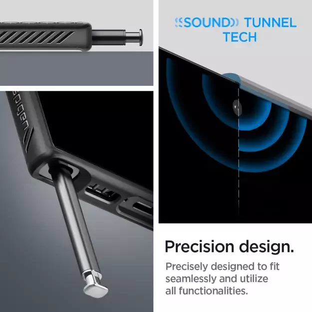 Spigen Liquid Air Case for Samsung Galaxy S23 Ultra - Matte Black 13