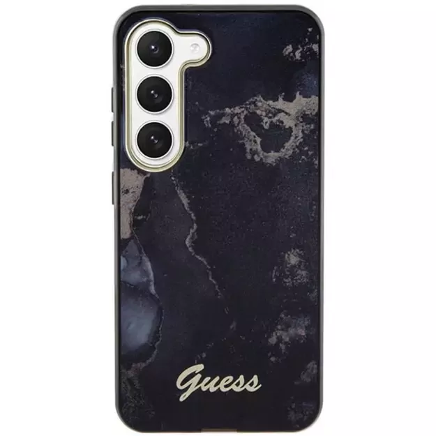 Guess GUHCS23MHTMRSK S23+ S916 black/black hardcase Golden Marble Collection 2