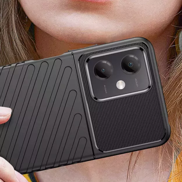 Thunder Case Xiaomi Poco X5 5G / Redmi Note 12 5G silicone armor case black 4