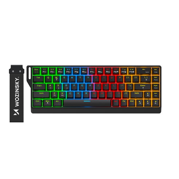 Wozinsky WKGP-1165 Mechanical Gaming Keyboard with RGB Backlight - Black 5