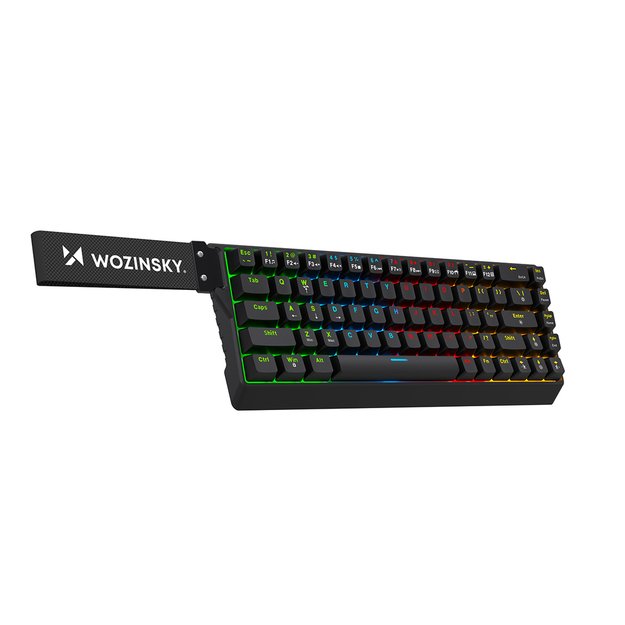 Wozinsky WKGP-1165 Mechanical Gaming Keyboard with RGB Backlight - Black