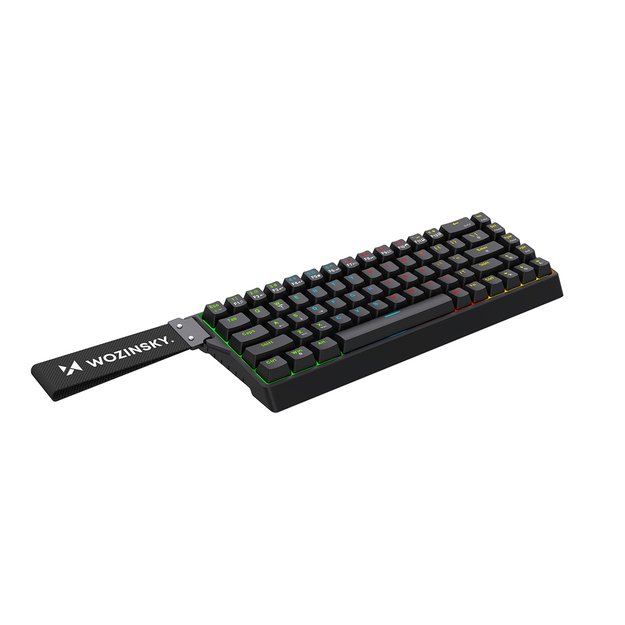 Wozinsky WKGP-1165 Mechanical Gaming Keyboard with RGB Backlight - Black 7
