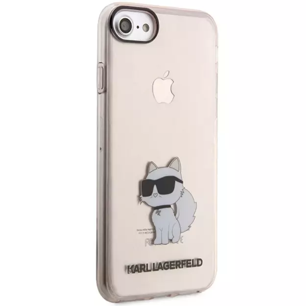 Karl Lagerfeld KLHCI8HNCHTCP iPhone 7/8/ SE 2020 / SE 2022 pink/pink hardcase Ikonik Choupette 5
