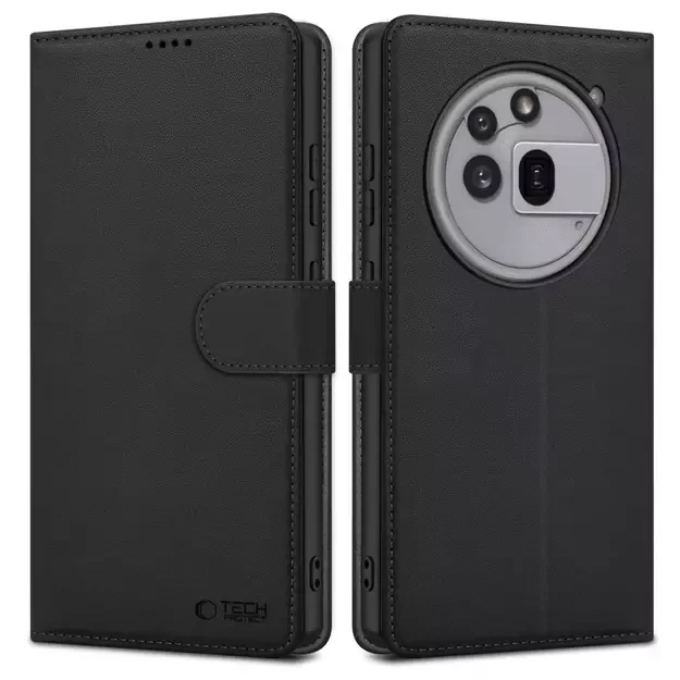 Tech-Protect Wallet Case for Nothing Phone 3A Pro - Matte Black