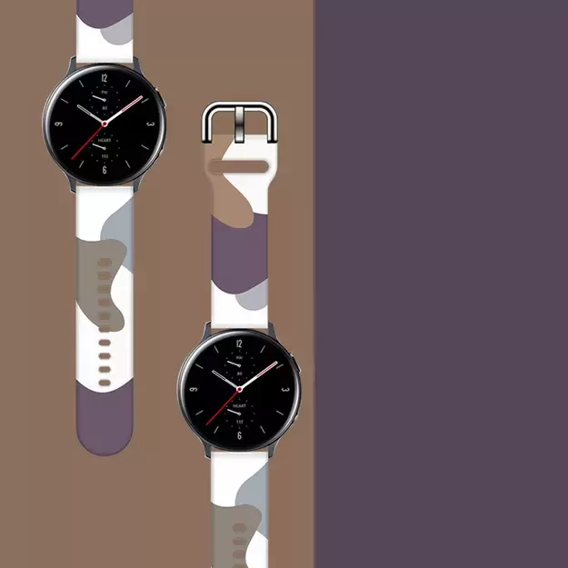 Strap Moro for Samsung Galaxy Watch 45 / 46 / 47 mm silicone bracelet watch band - pattern 9 2