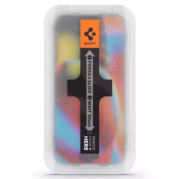 Spigen Glas.tR EZ Fit Tempered Glass for iPhone 13 / 13 Pro / 14 / 16e - 2 pcs. 30