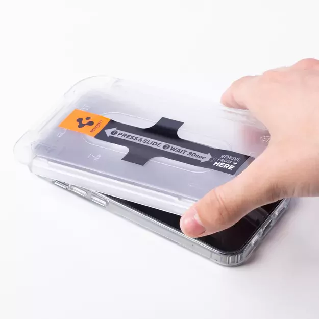 Spigen Glas.tR EZ Fit Tempered Glass for iPhone 13 / 13 Pro / 14 / 16e - 2 pcs. 24