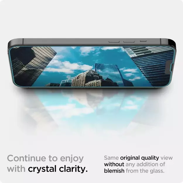Spigen Glas.tR EZ Fit Tempered Glass for iPhone 13 / 13 Pro / 14 / 16e - 2 pcs. 22