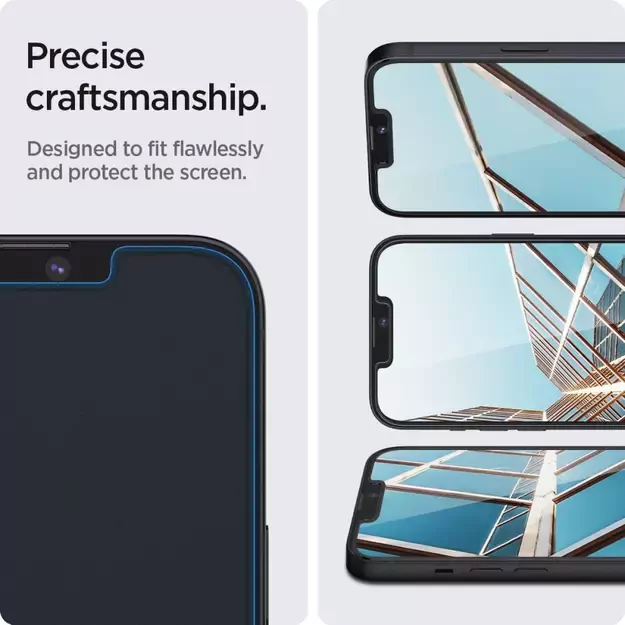 Spigen Glas.tR EZ Fit Tempered Glass for iPhone 13 / 13 Pro / 14 / 16e - 2 pcs. 36