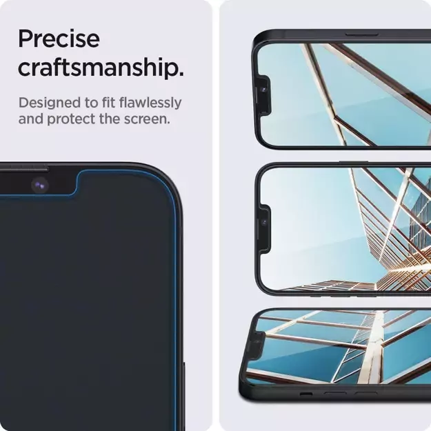 Spigen Glas.tR EZ Fit Tempered Glass for iPhone 13 / 13 Pro / 14 / 16e - 2 pcs. 28