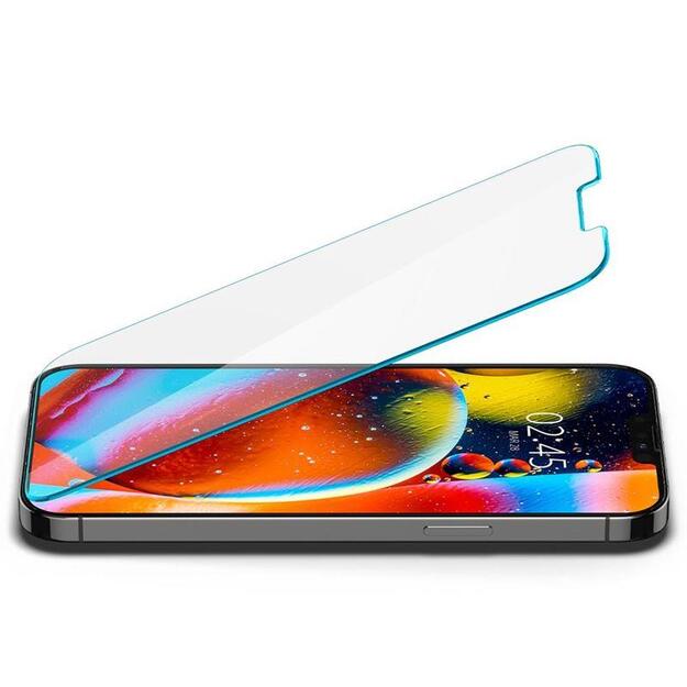 Spigen Glas.tR EZ Fit Tempered Glass for iPhone 13 / 13 Pro / 14 / 16e - 2 pcs. 10